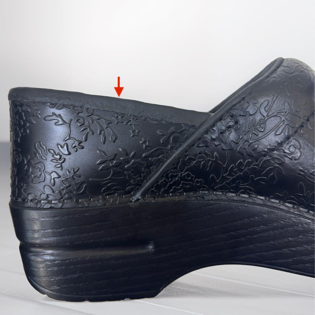 ダンスコ プロフェッショナル/ Black Floral Tooled/39