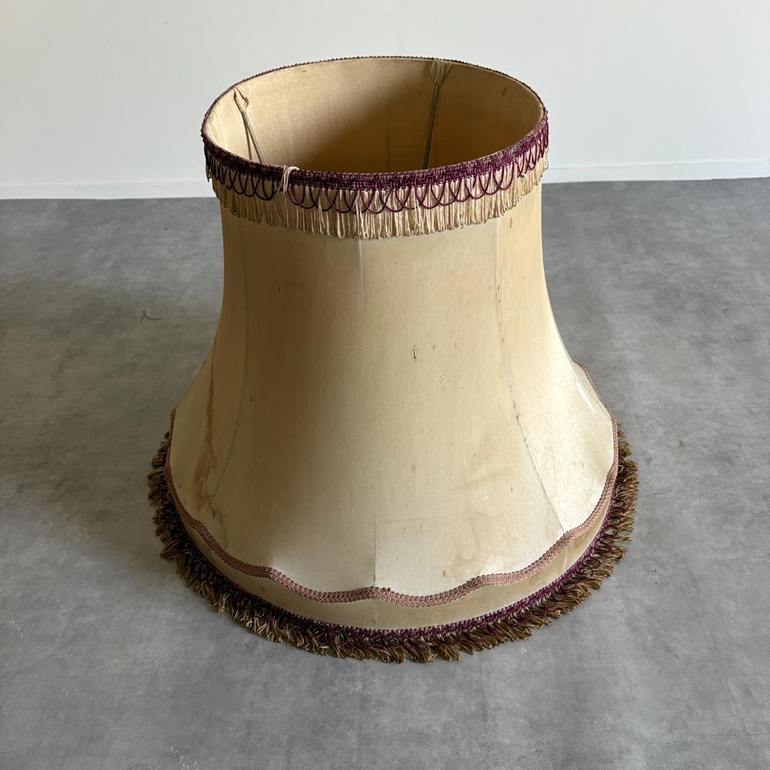 アンティーク 真鍮×セラミック スタンドライト