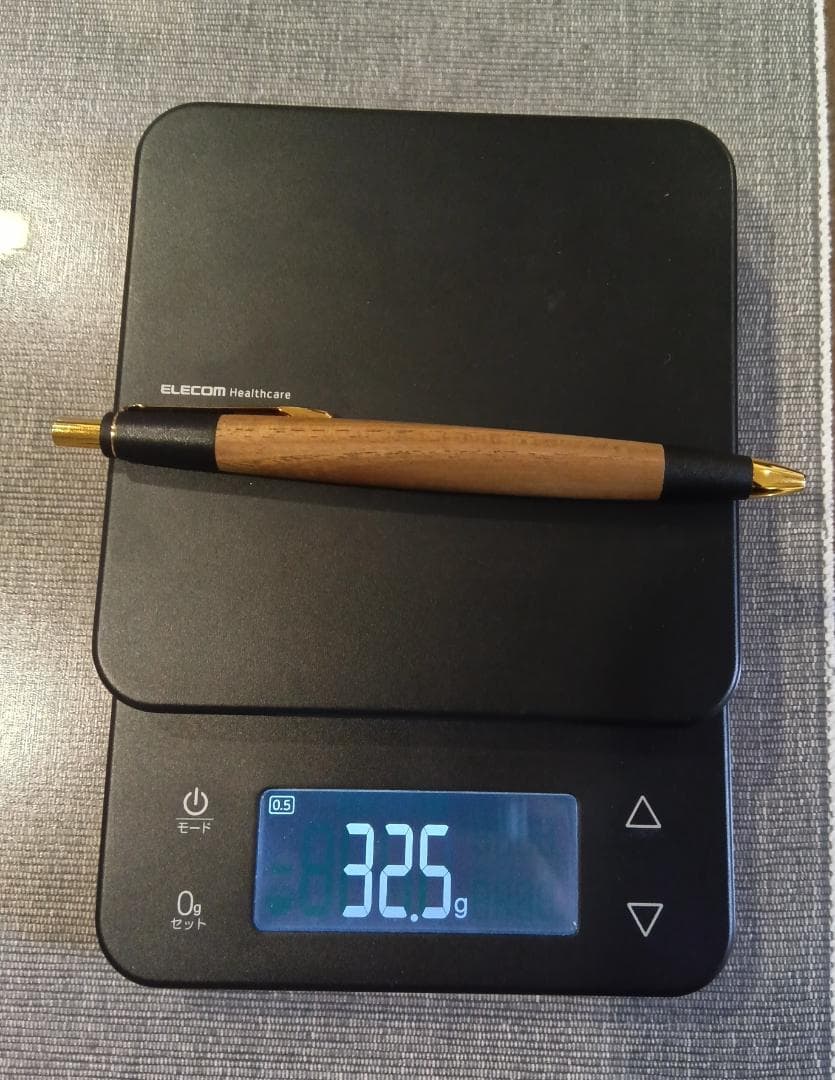 ボナン　シャープペン　槐　真鍮金具