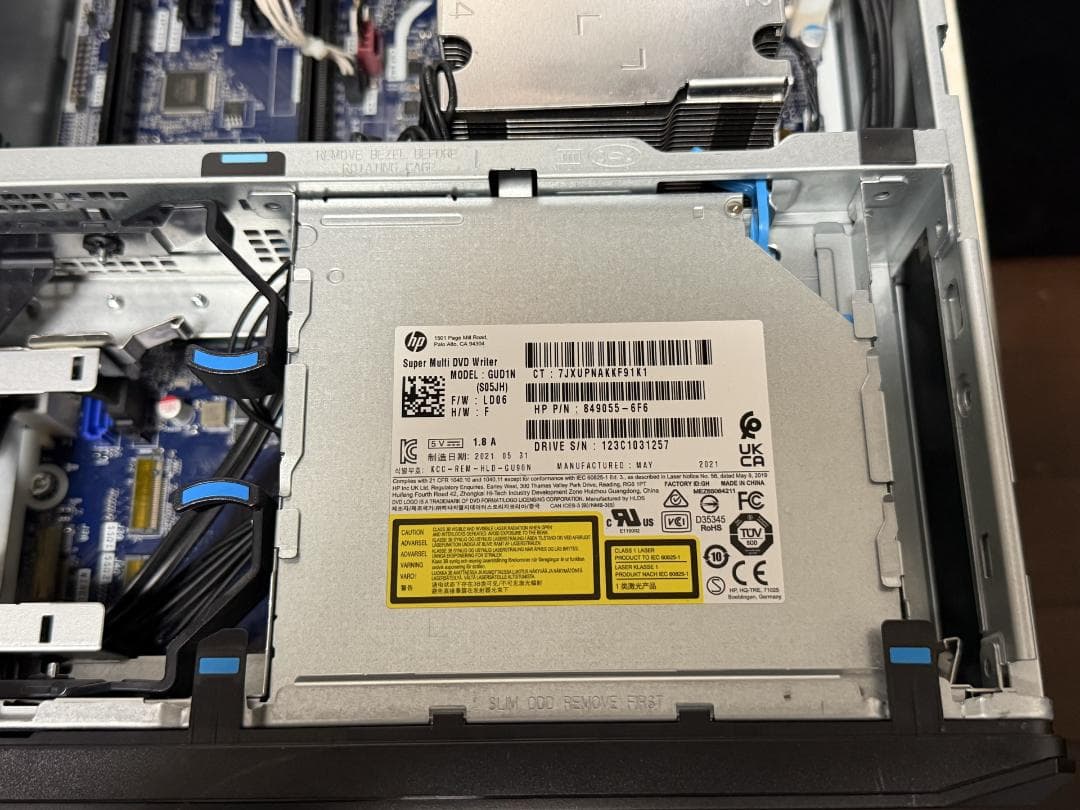 hp Z2 SFF G5 Intel 10世代対応 ヒートシンク マウンター付