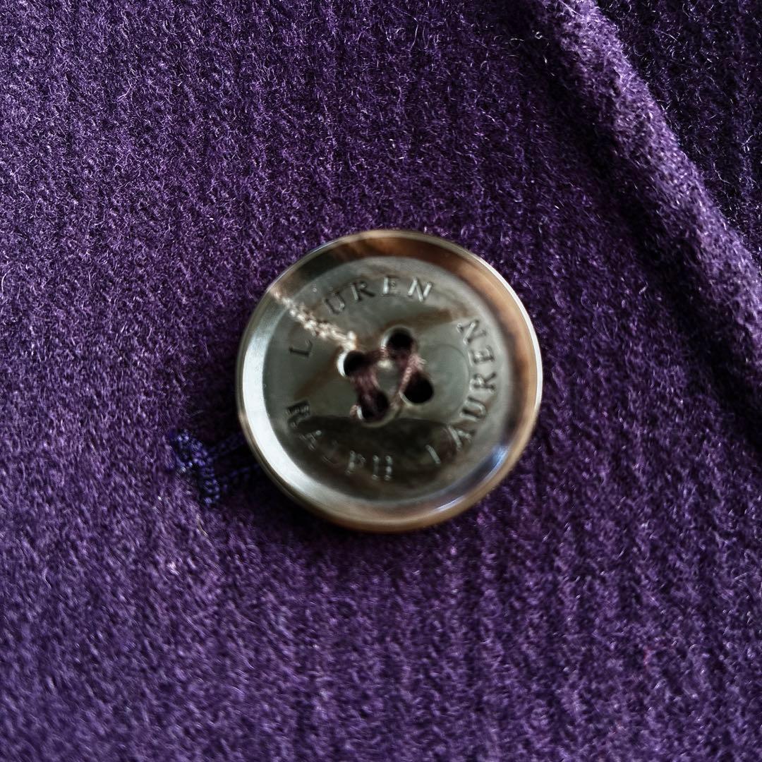 【希少柄】ローレンラルフローレン　馬具柄裏地Pコート綾織り　現行タグ　ピーコート