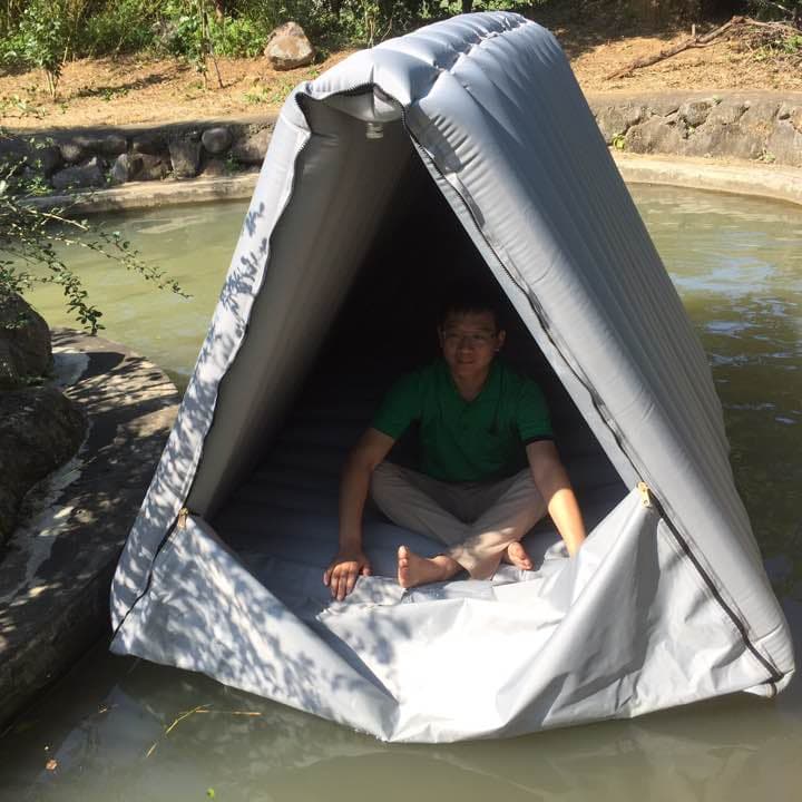 バルーンテント（防雨、防水、防寒、防雪）水上テント