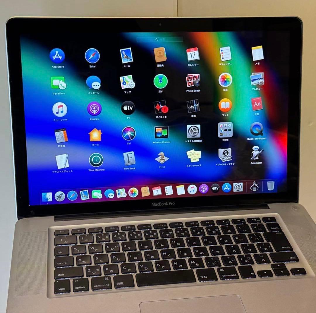 【CTO】MacBook Pro 15㌅ ユニボディ i7/16GB/480GB