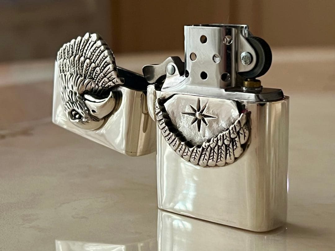 ZIPPO超希少スターリングシルバー925イーグル 超重量