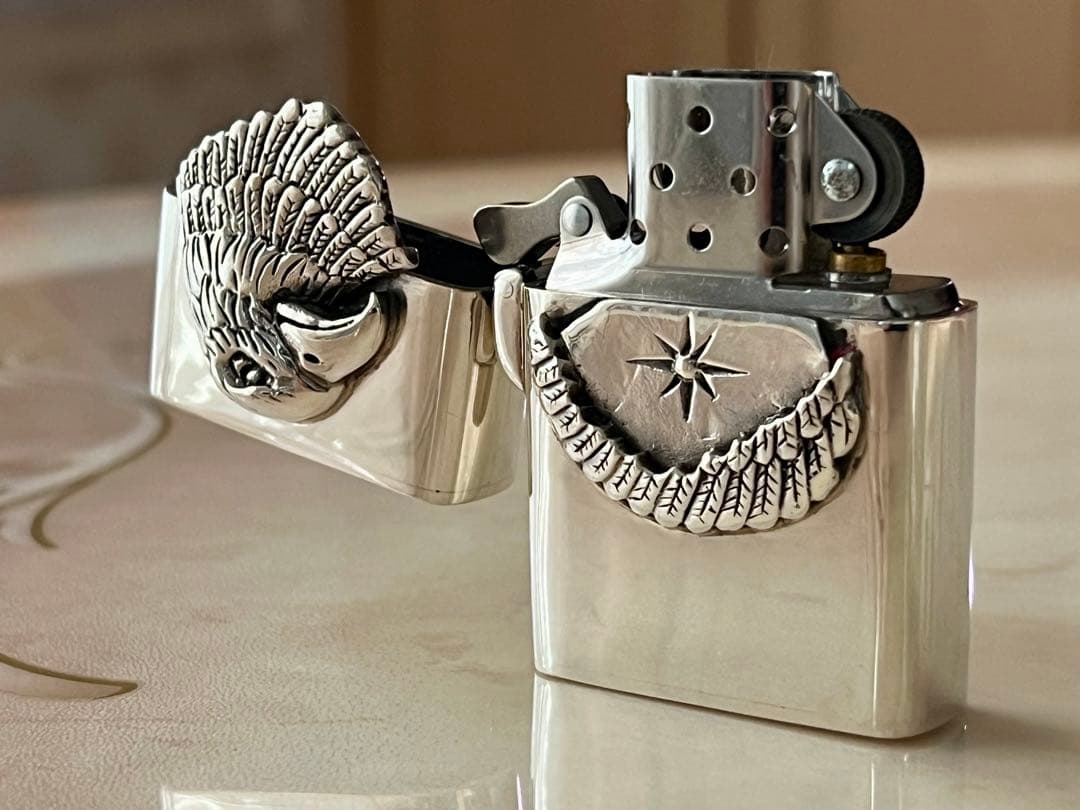 ZIPPO超希少スターリングシルバー925イーグル 超重量
