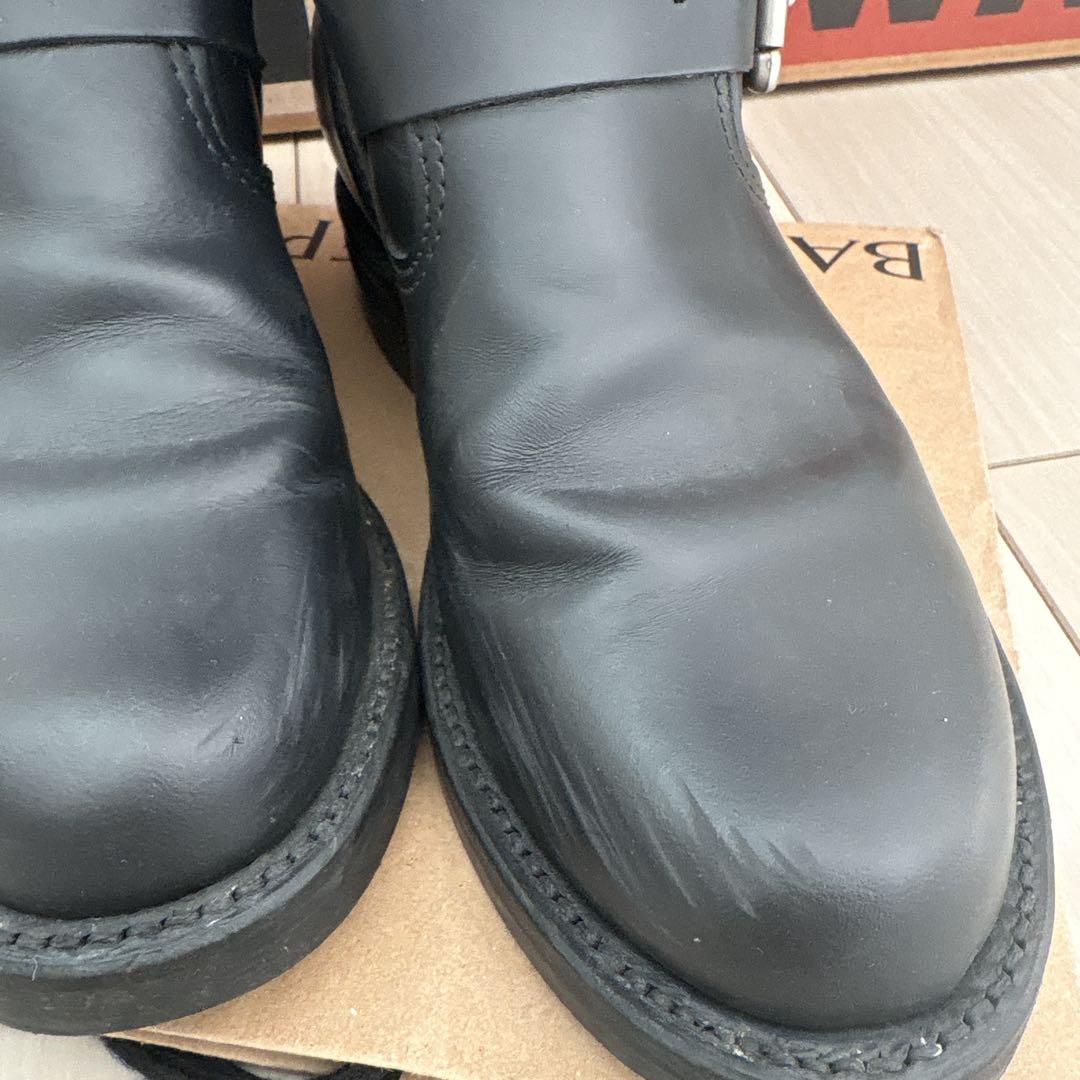 【再値下げ】Chippewa ブラック エンジニアブーツ