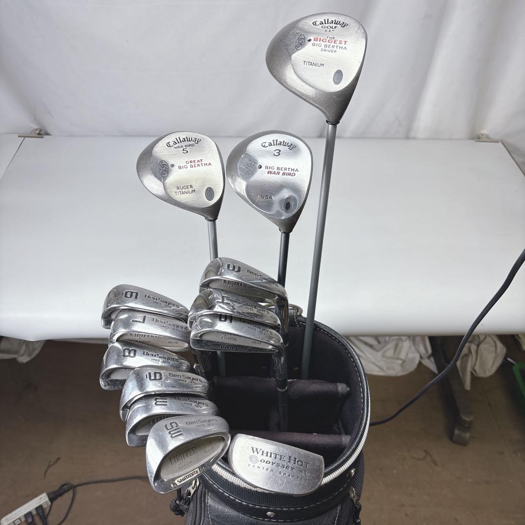 【激安‼️】キャロウェイ ゴルフクラブセット 男性右利き キャディバッグ付き