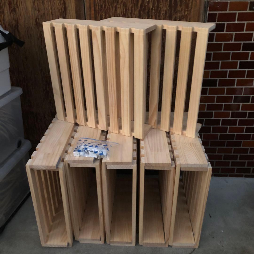 すのこ パレットすのこベッド スノコベッド 6枚 ①