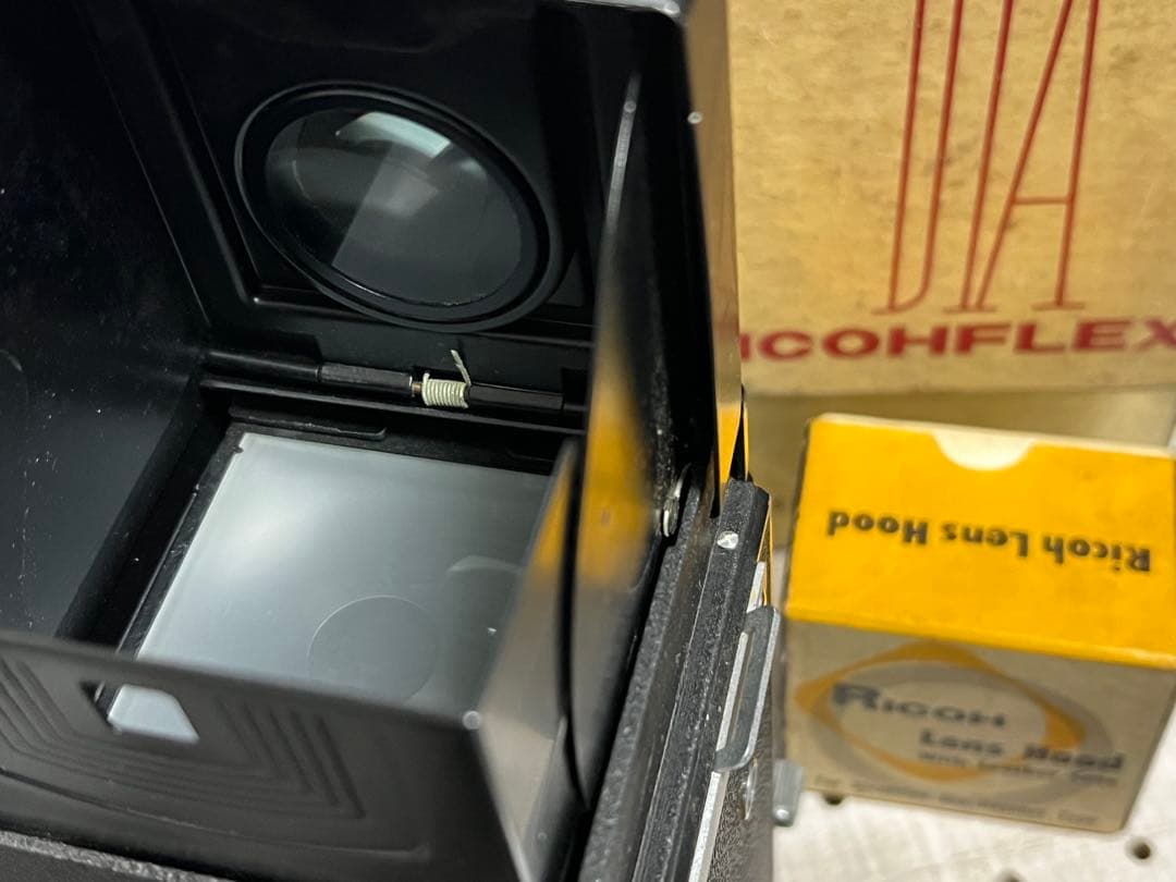 RicohFlex Dia カメラ80mm 3.5