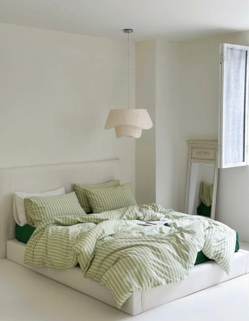 ART OF BLACK クラスターストライプ　布団カバーセット【値下げ不可】