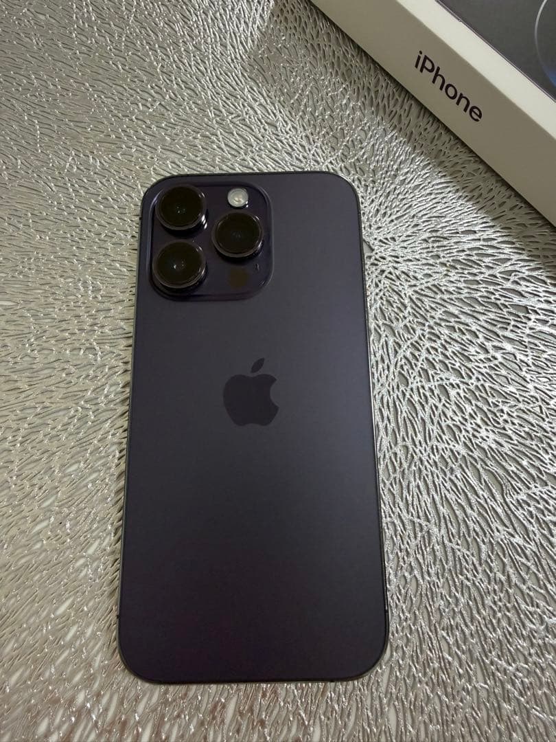 iPhone 14 Pro ディープパープル 256gb 本体 SIMフリー