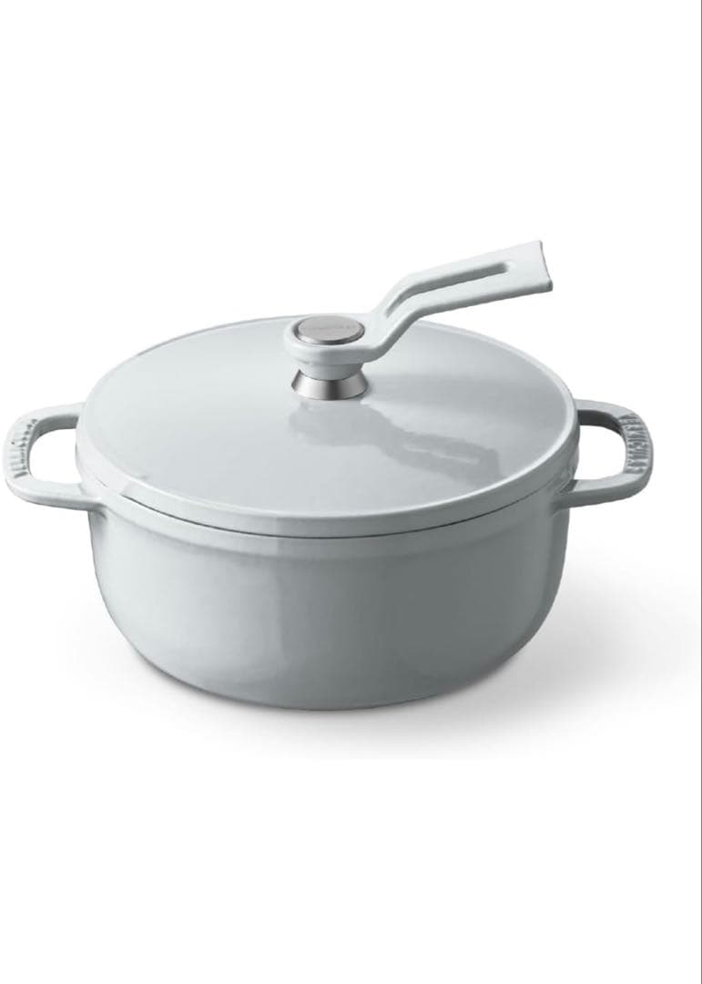 新品 バーミキュラ オーブンポット2 鋳物 オイスターグレー mini 14cm