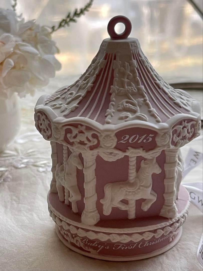 ウェッジウッド クリスマスオーナメント 2015メリーゴーランド