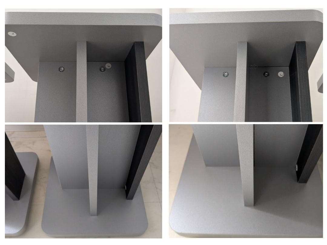 ZAOR ザオール MIZA V36 ペア グレイウェンジ スピーカースタンド