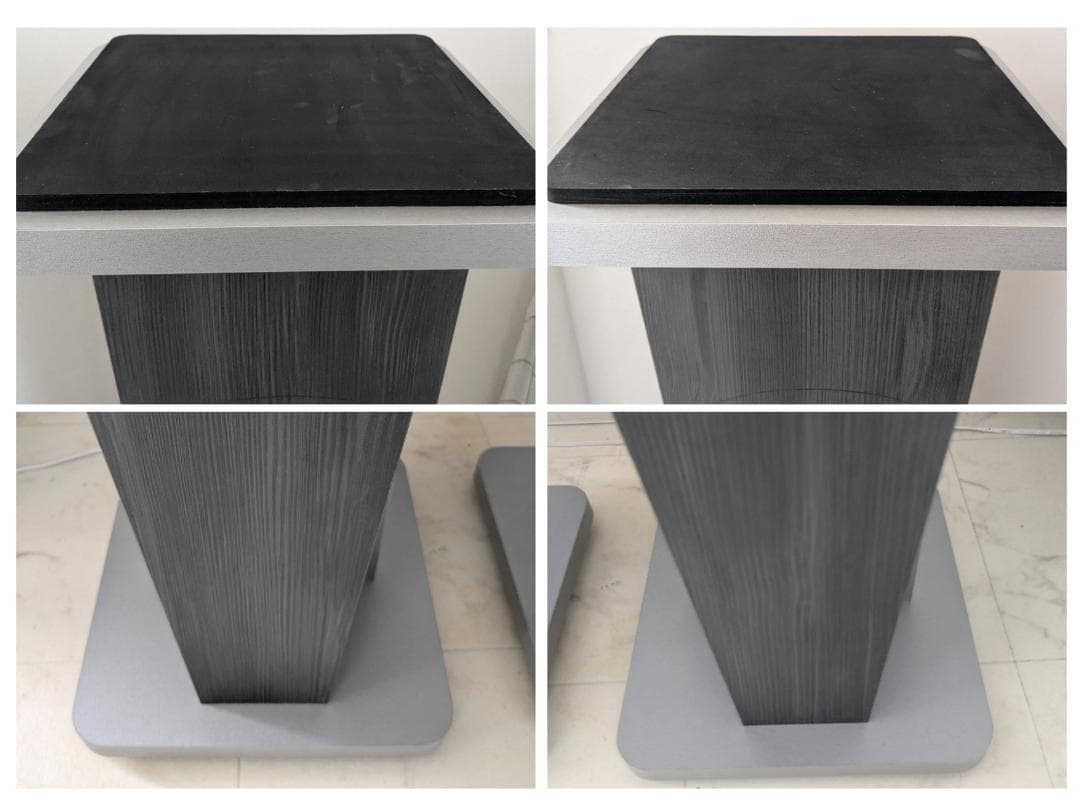 ZAOR ザオール MIZA V36 ペア グレイウェンジ スピーカースタンド