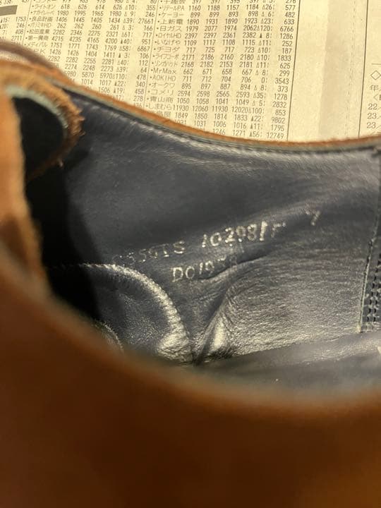 cheaney チーニー　ships シップス別注　7