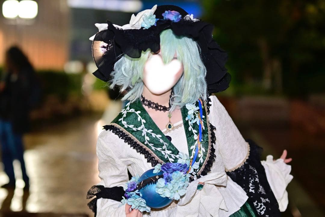 古明地こいし　東方project コスプレ ウィッグ付き