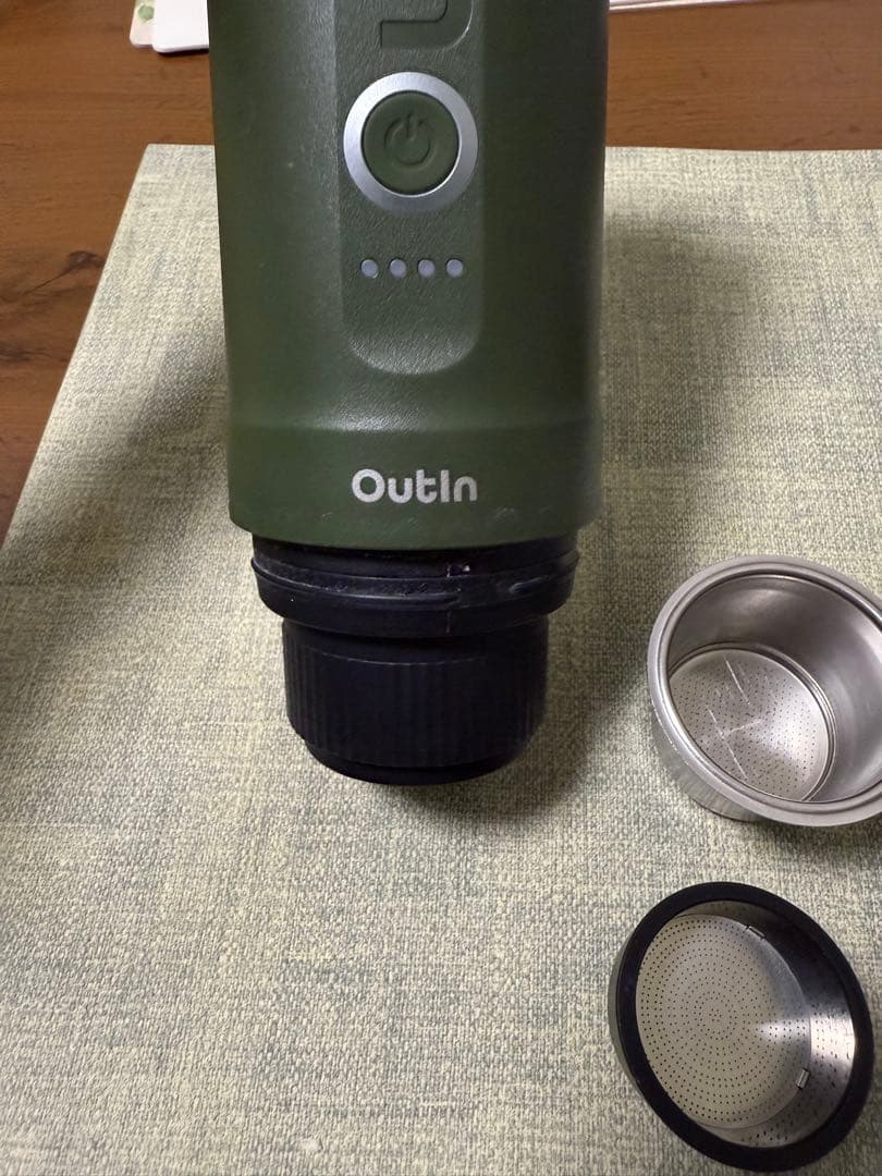 Outin Nano (Basket Plus)ポータブル電動エスプレッソマシン