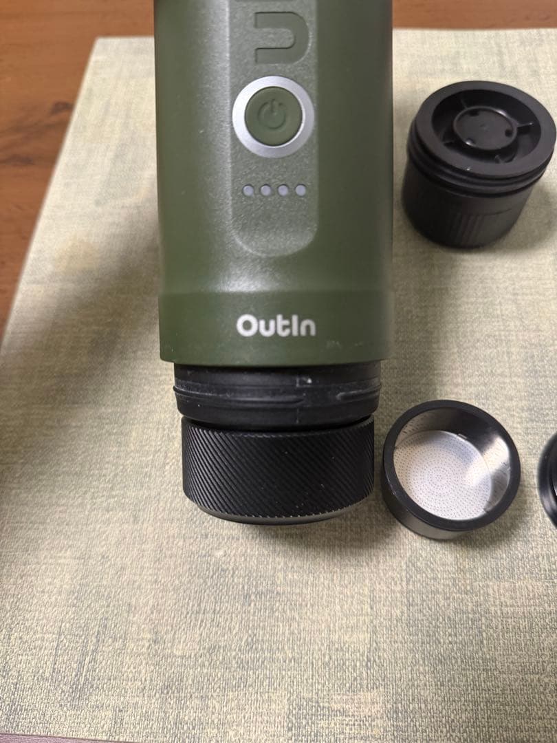 Outin Nano (Basket Plus)ポータブル電動エスプレッソマシン