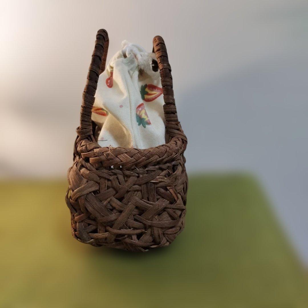 m*♪様 山葡萄やたら編みランチバッグ