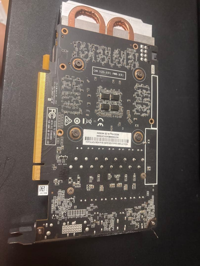 ZOTAC Geforce RTX2060/6G ジャンク　時々動く 即決可。