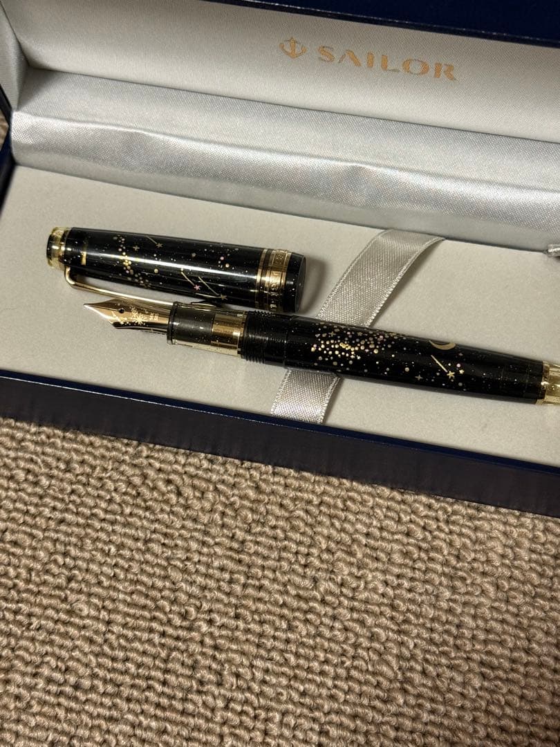 セーラー万年筆　アンコーラ　星空