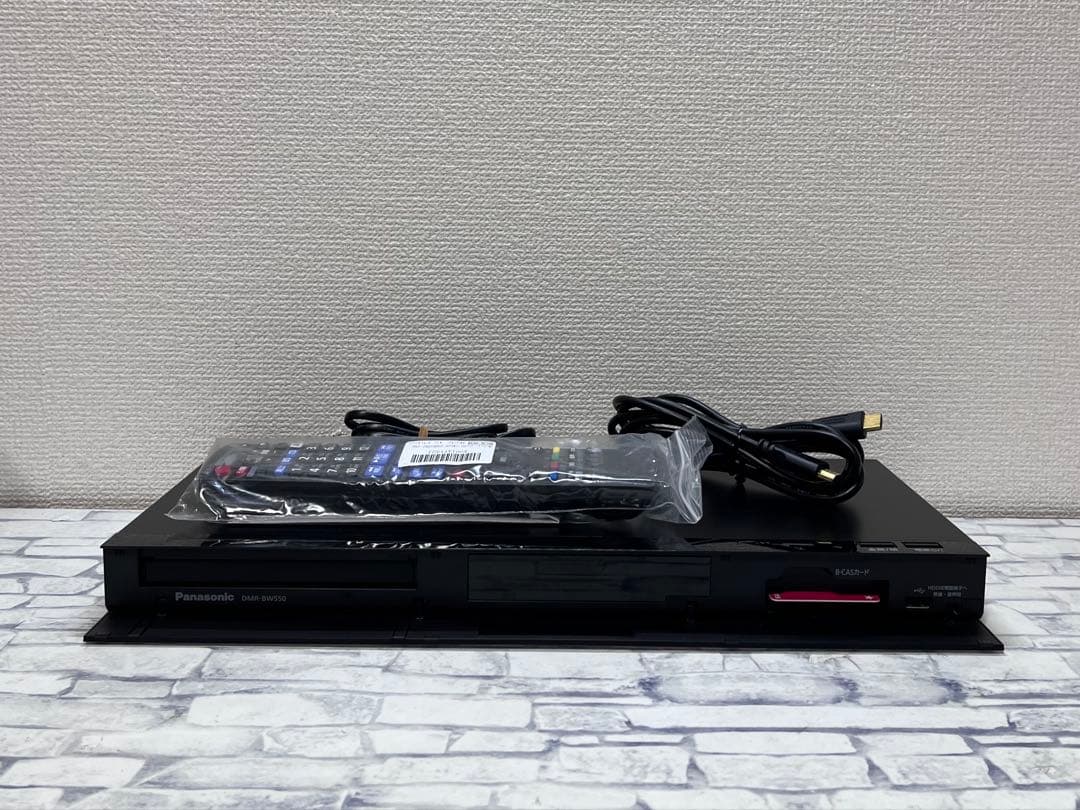 おうちクラウドディーガ　パナソニック　ブルーレイレコーダー　DMR-BW550
