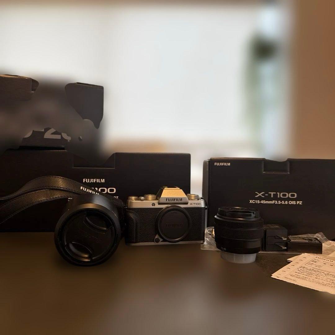 【美品】FUJIFILM X-T100 カメラ