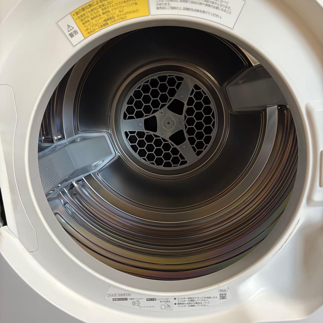 パナソニック 衣類乾燥機 NH-D605-W 2023年製