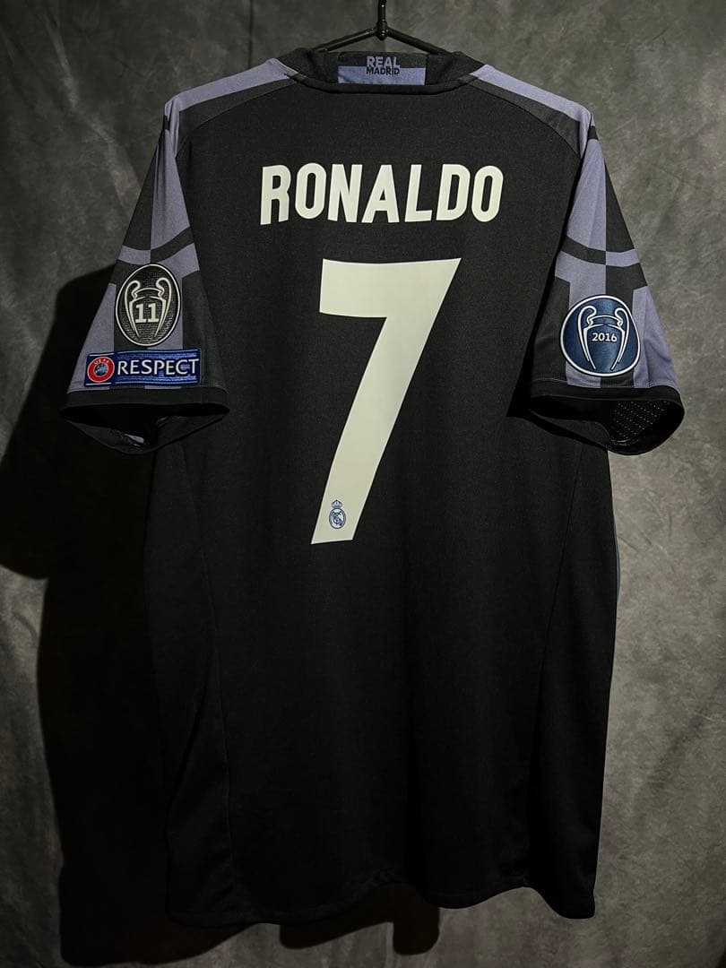 【正規品】ロナウド ＃７ レアル・マドリード１６／１７CL仕様 (3RD)