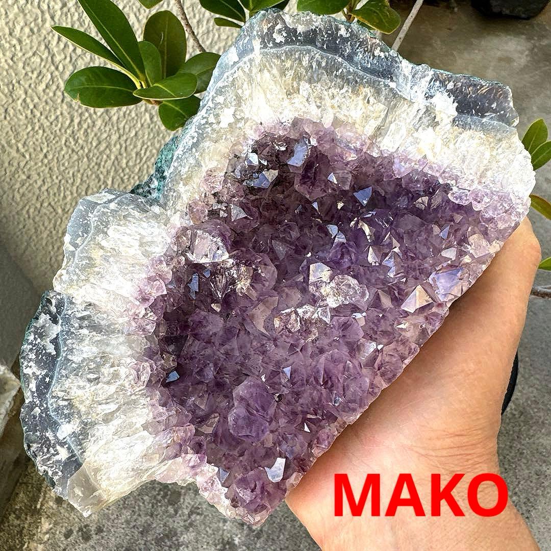 M1850☆アメジストクラスター3.2Kg☆天然石　原石☆N50910-A