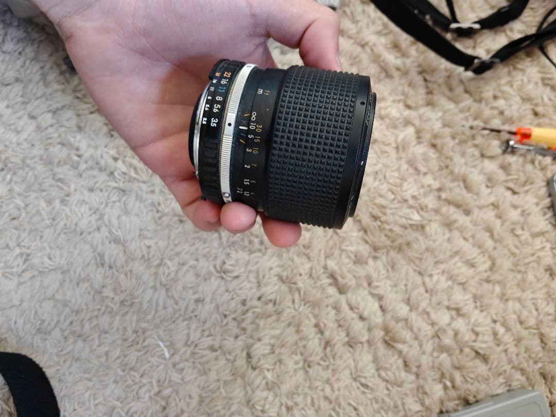 Nikon F2 ジャンク+36-72mm付き