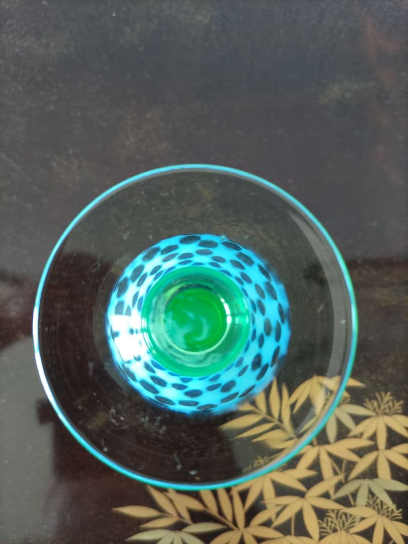 珍品氷コップ　リキュールグラス　利休杯　ワイングラス