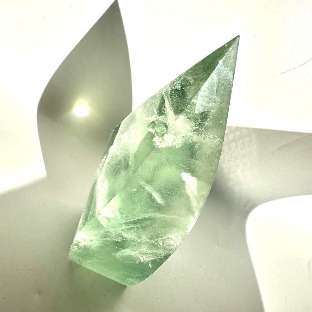 超透明 蛍石 天然石 フローライト フレイム