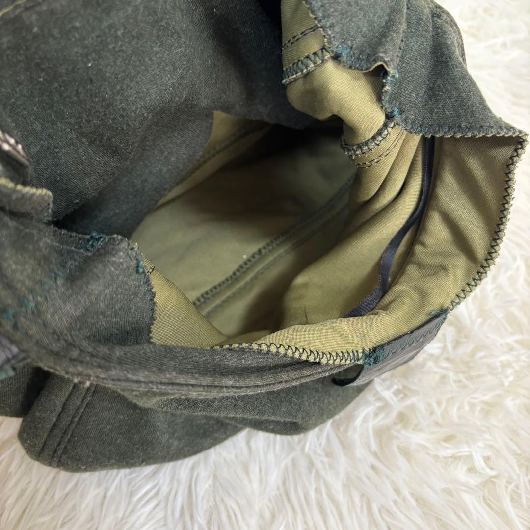 美品✨ FENDI フェンディ ニット マンマバケット　ワンショルダーバッグ