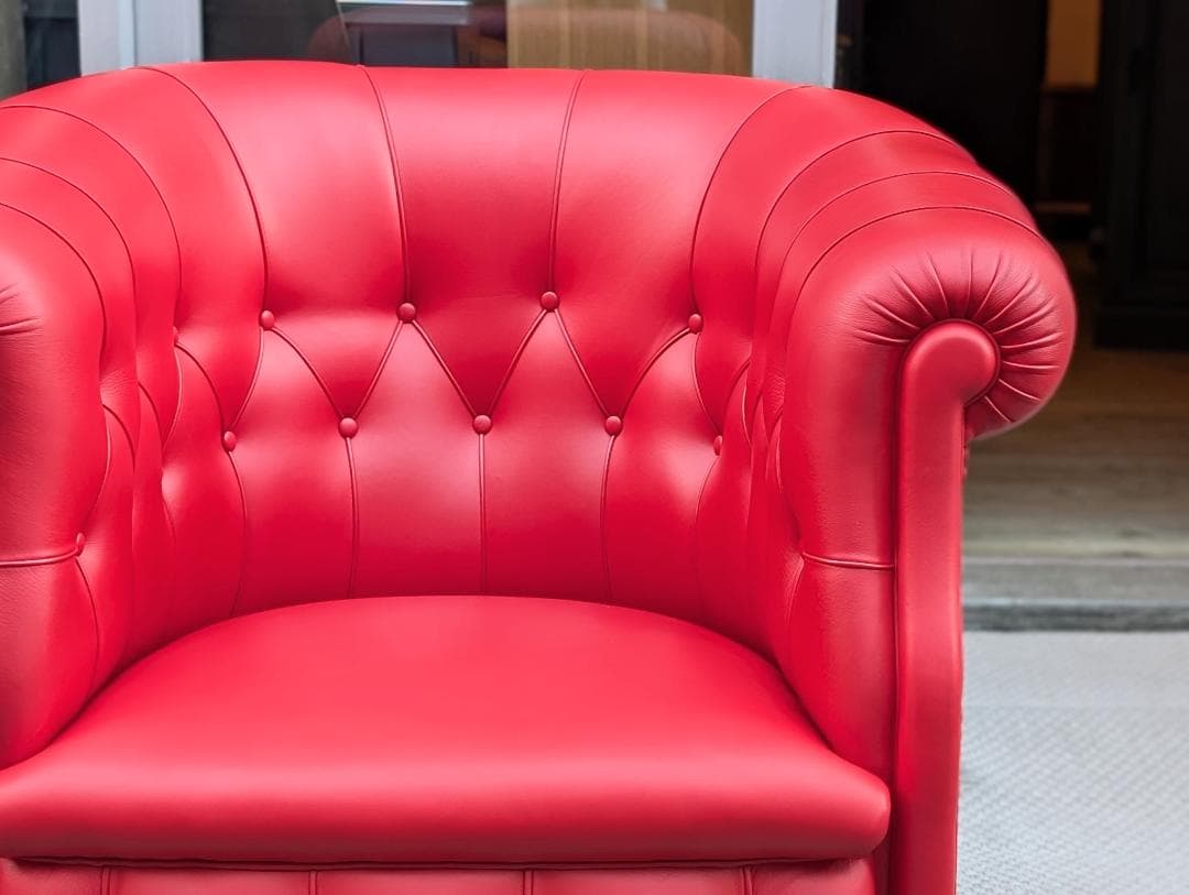 現行モデル☆ポルトローナフラウ／Fumoir／フーモア／1Pソファ／本革