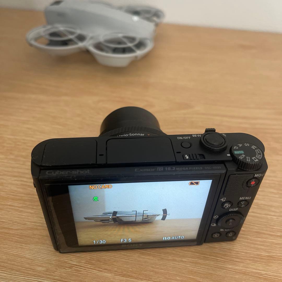 SONY Cyber-shot 4K DSC -HX99コンパクトデジタルカメラ