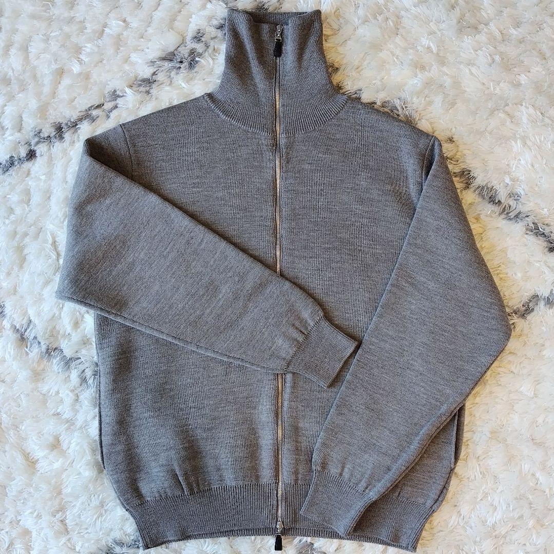 む*ま様 新品同様 上代約4万 BATONER UA別注 ドライバーズニット 2