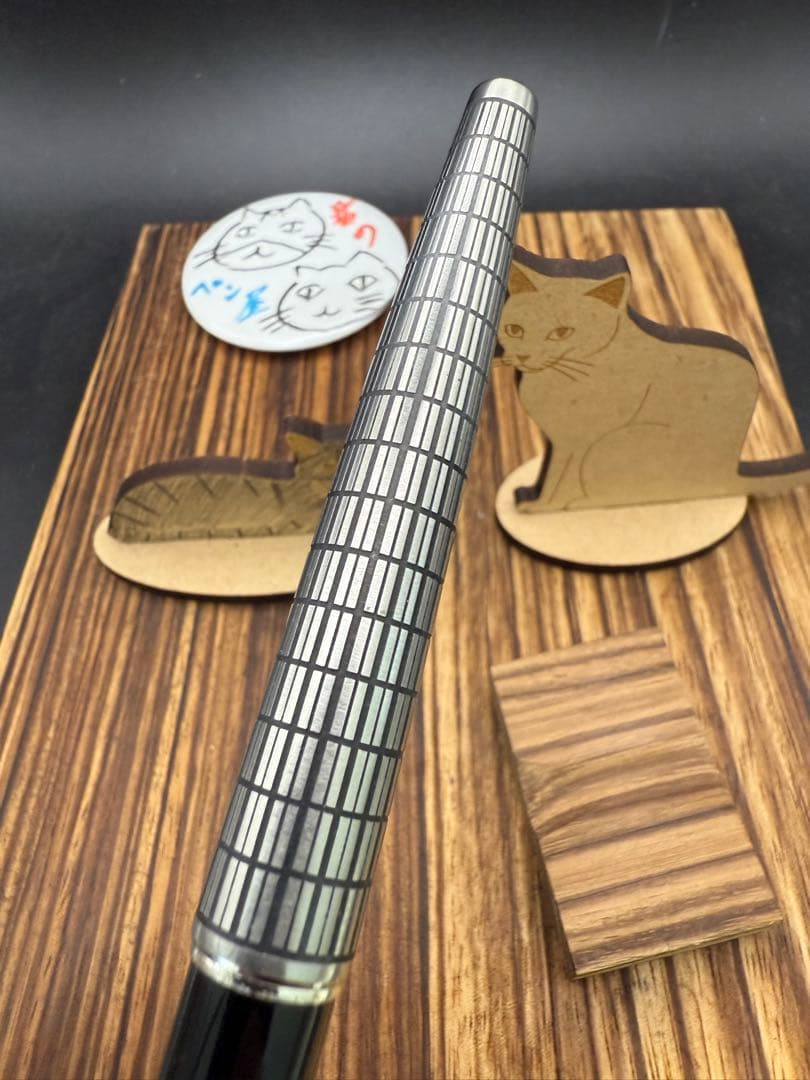 Pilot 万年筆 エリート 蝕刻 ショート 18K 画像要確認