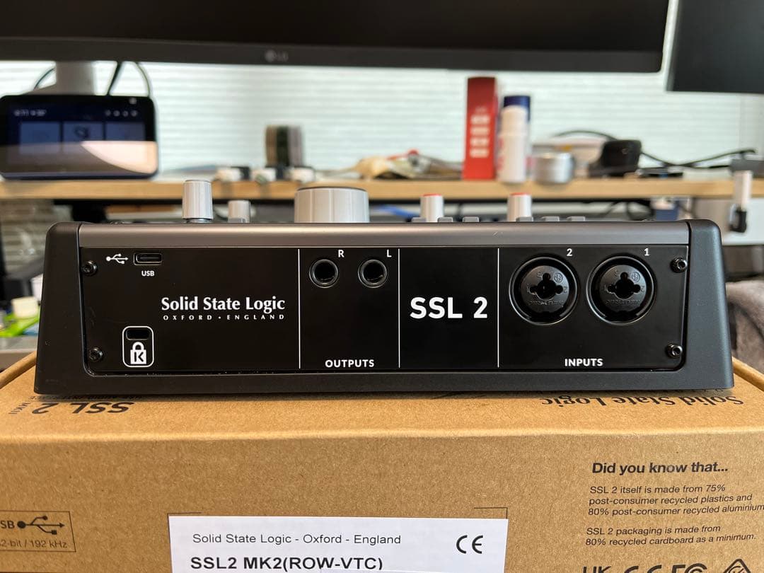 SSL 2 MKII USBオーディオインターフェースおまけ付き