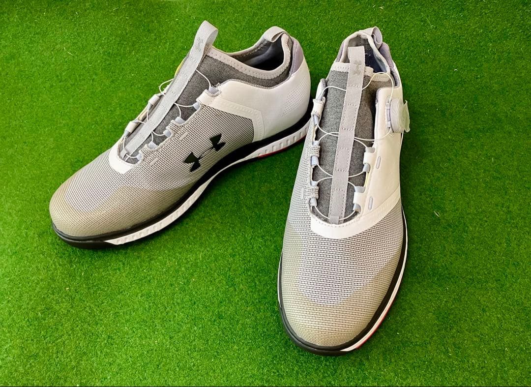 Under Armour ゴルフシューズ グレー　25.5〜26cm