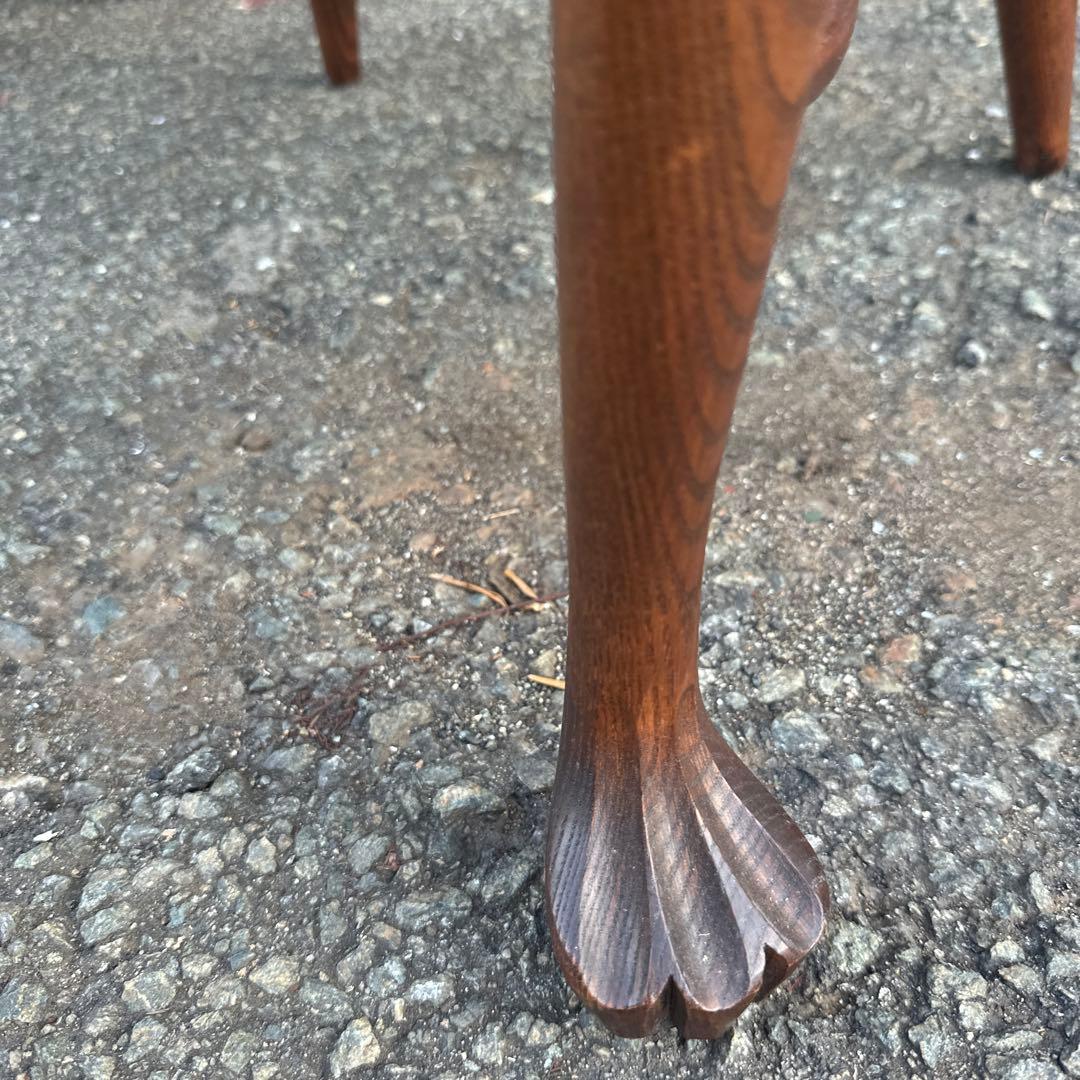 瞬間お値下げ‼️豪邸発掘品‼️木製スピンドルバックチェア アームチェアヴィンテージ