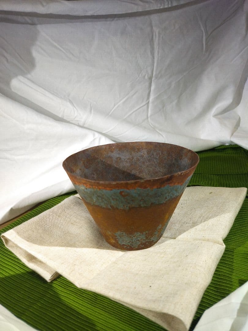 骨董品　鉄瓶　vintage　半世紀前　アイアン　芸術品