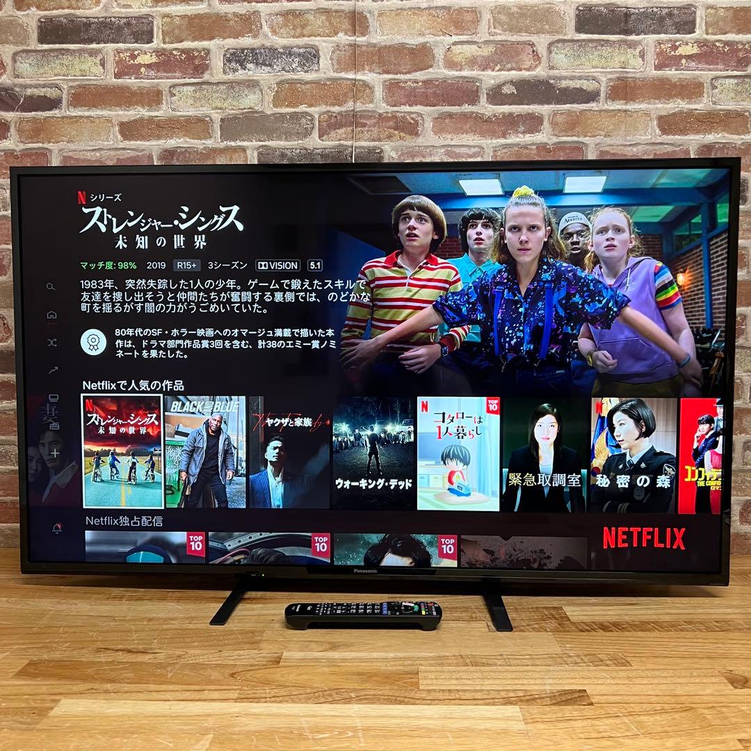 パナソニック 55V型 4K 液晶テレビ スマートビエラ TH-55GX755