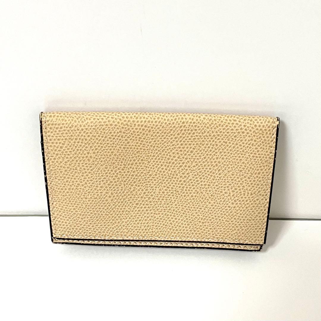 ⭐️美品⭐️Valextra ヴァレクストラ カードケース名刺入れ ピンク ベージュ