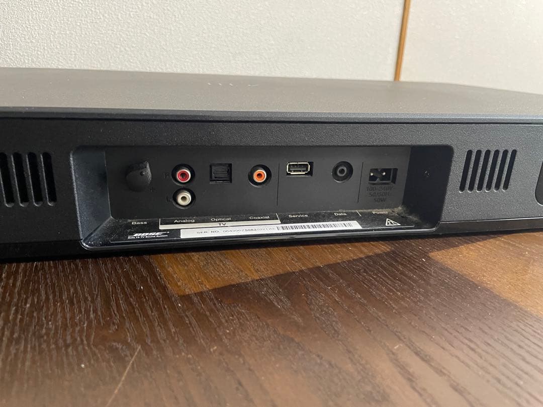 Bose Solo 15 TVサウンドシステム スピーカー ボーズ