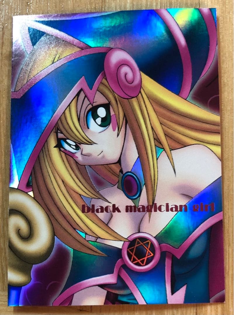 希少！通常版ダンジョンダイスモンスターズブラックマジシャンガール ピンク箔