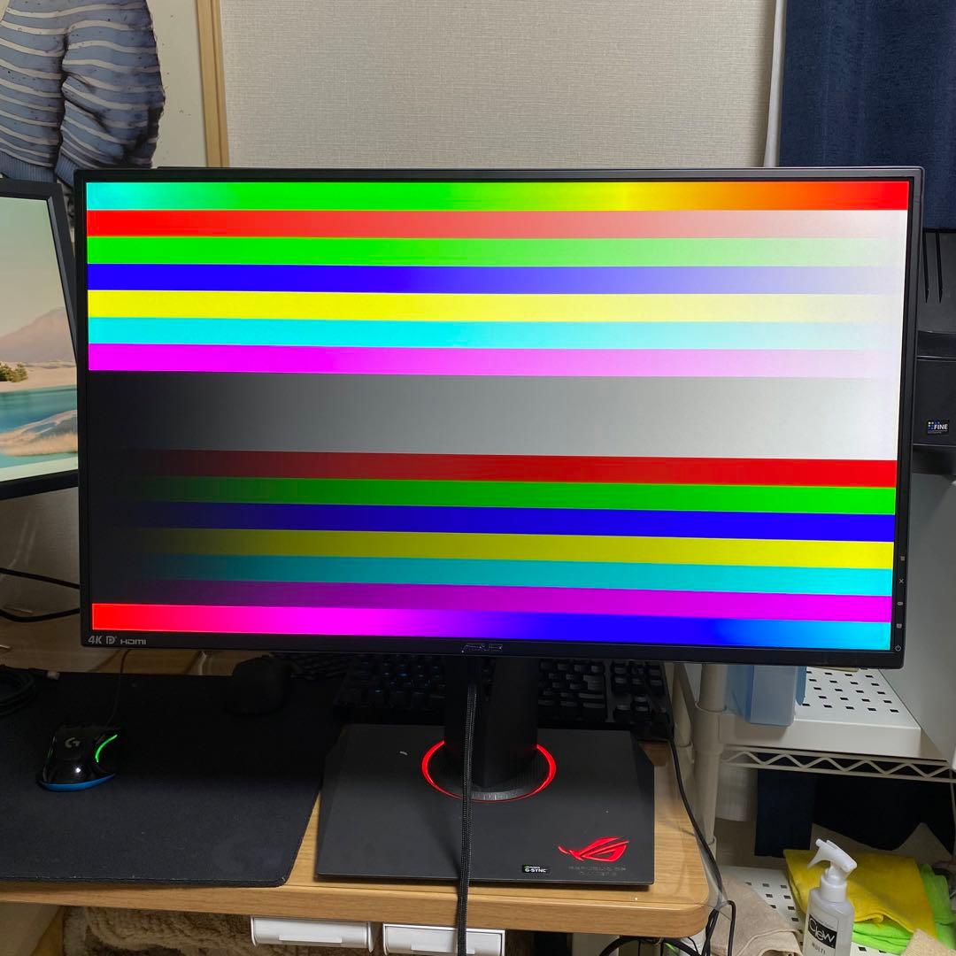ASUS ROG Swift PG27AQ 27型4Kゲーミングモニター　美品