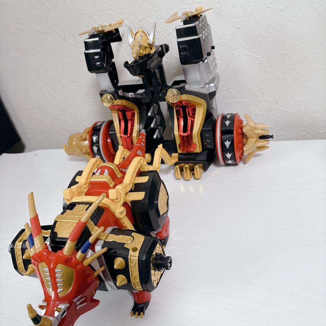 【動作良好】DX 爆竜合体マックスオージャ パキケロナグルスセット