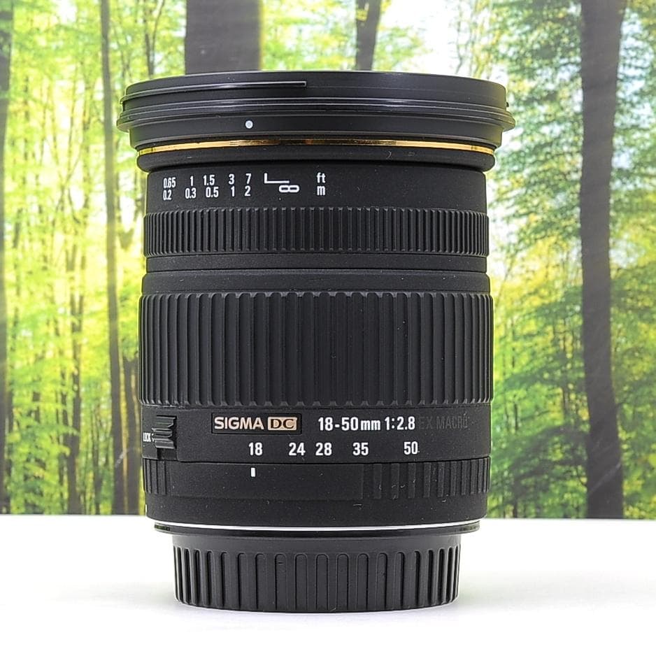 キャノン用シグマレンズ☆18-50mm F2.8☆人物・物撮影に最適なレンズ☆